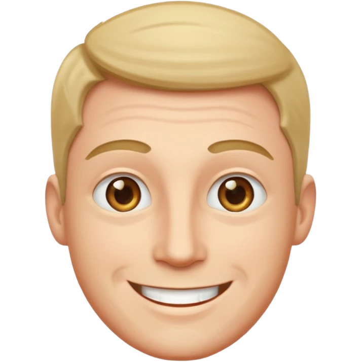 happy man light emoji