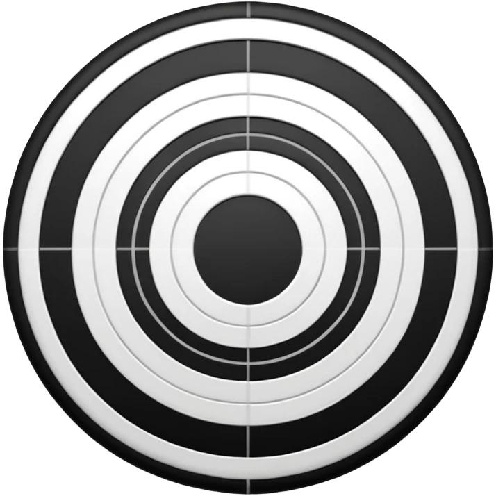 A target emoji