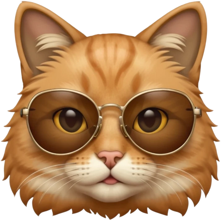 Cat wearing sunglasses emoji
