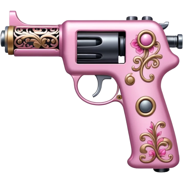 pink tattoo gun emoji