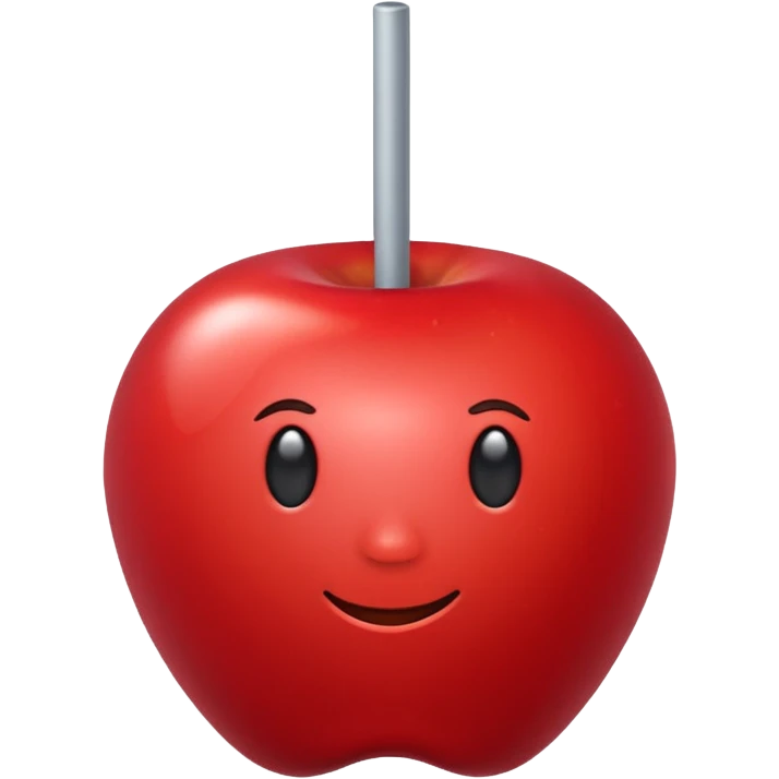 Candy apple emoji