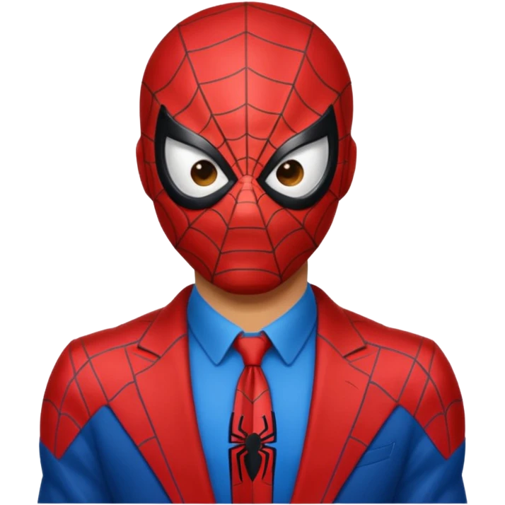 Make spiderman emoji