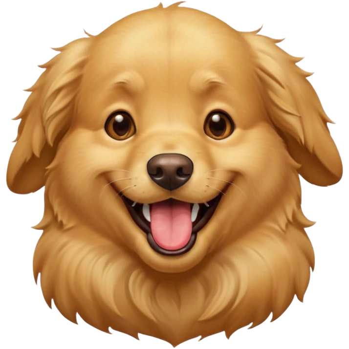 laughing dog emoji