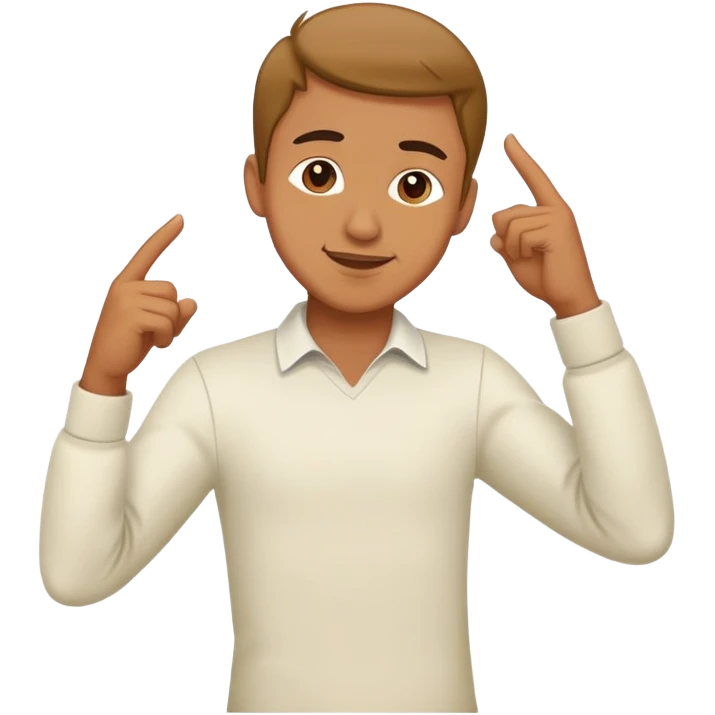 Dabing guy emoji