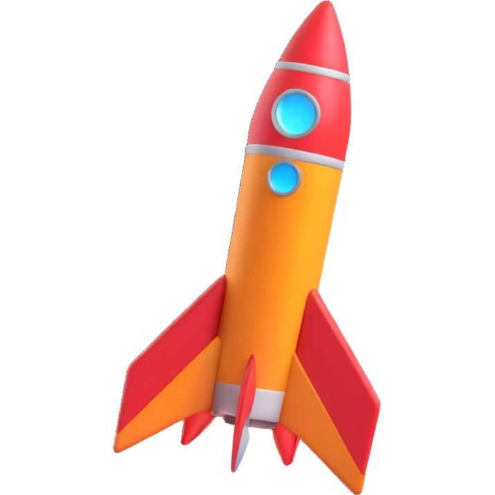 Rocket Colour full emoji