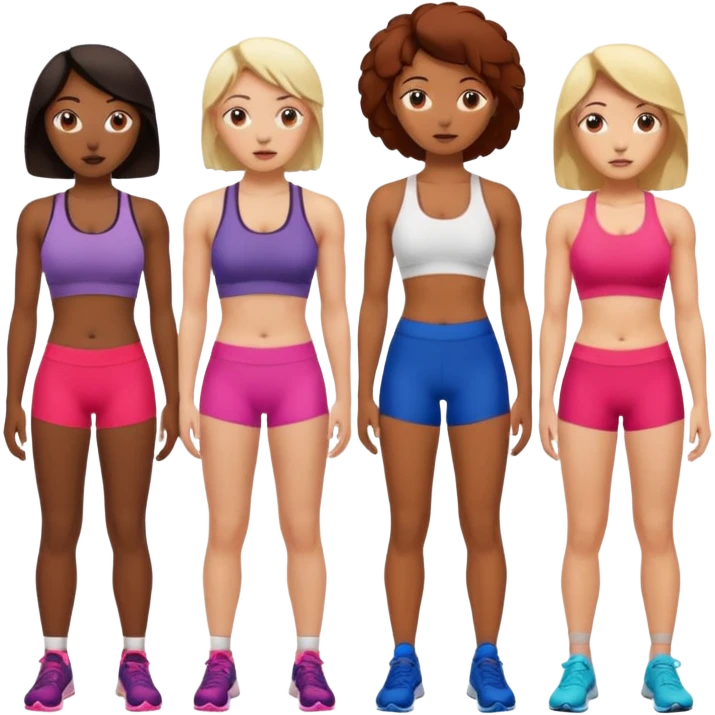 Nackte Frauen mit Krisenbrüsten emoji