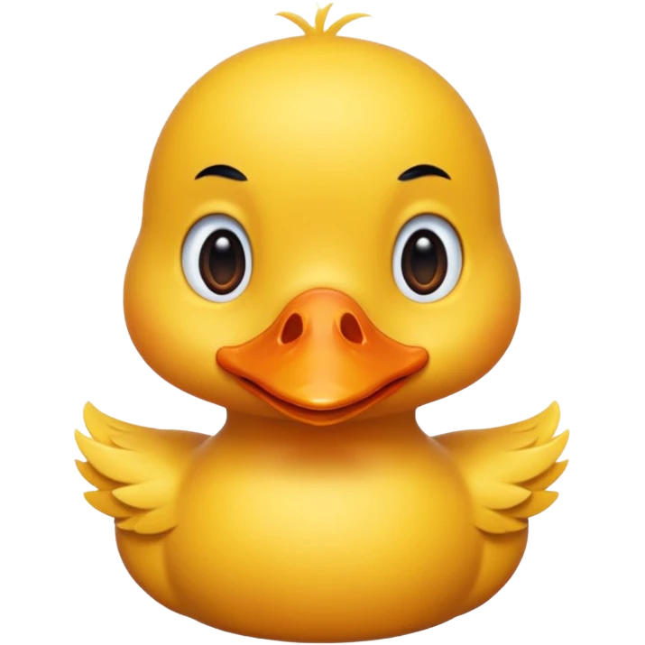 Cute duck emoji