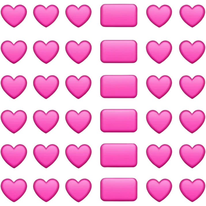 Pink items emoji