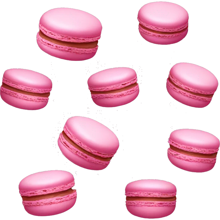 Pink macaroon  emoji
