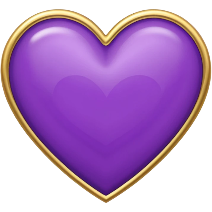 purple heart with a zigzag border emoji