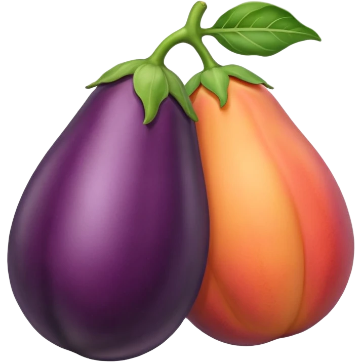 🍆🍑 emoji