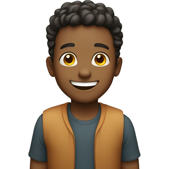 Happy boy emoji