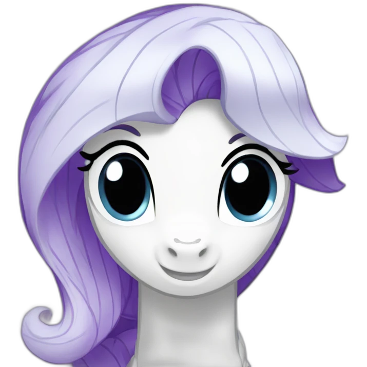 Rarity mlp emoji