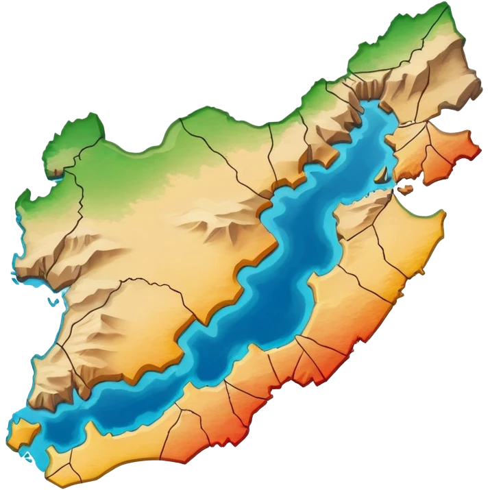 Oman map emoji