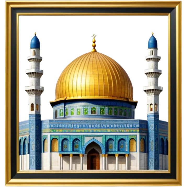Dome of the rock, Palestine emoji