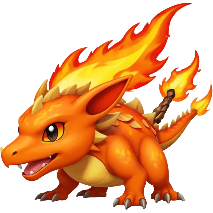 Dracaufeu pokemon emoji
