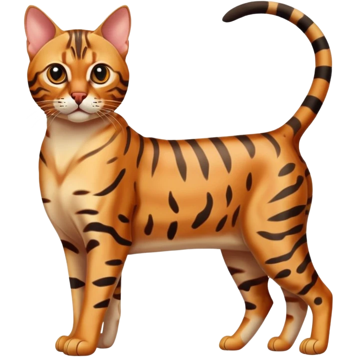 Bengal cat emoji