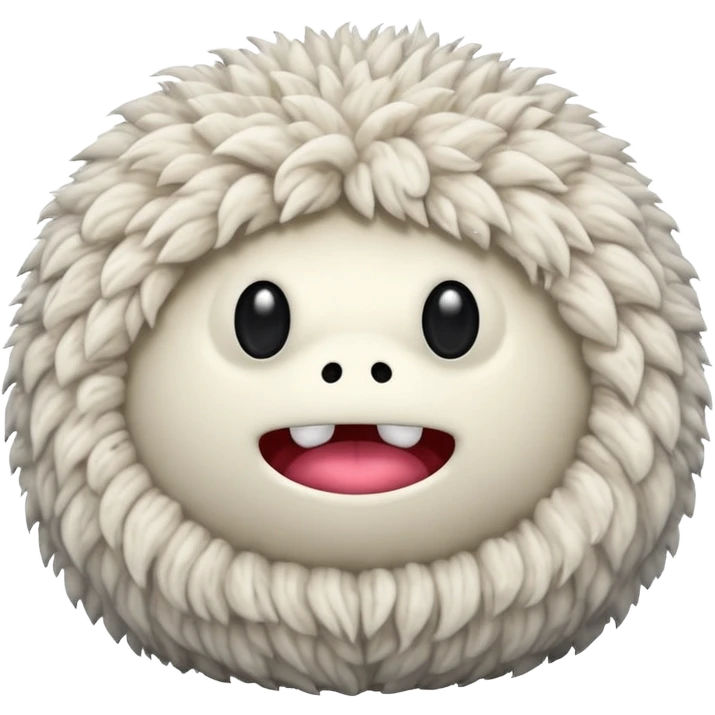 wool monster  emoji