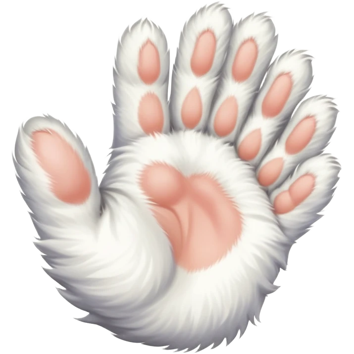 Finger kitty emoji