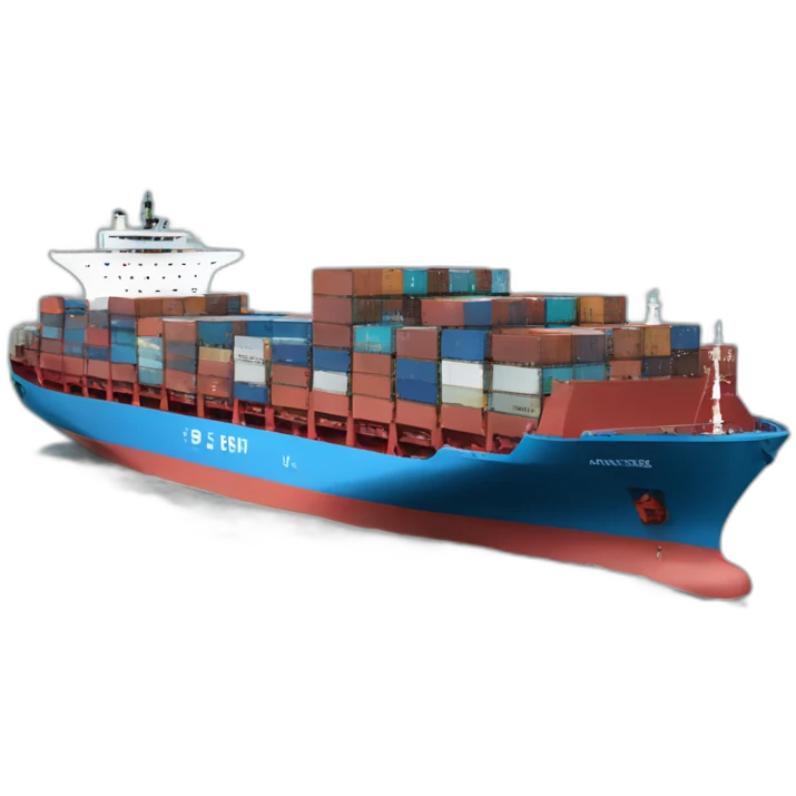 container ship emoji