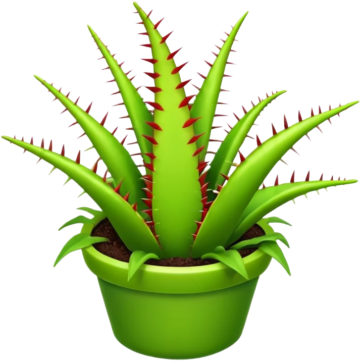 Venus flytrap emoji