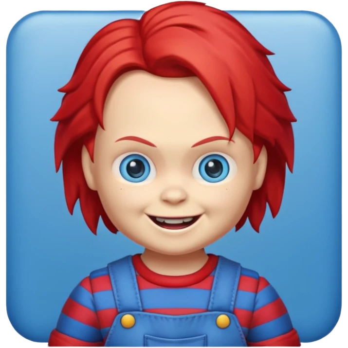 Un emojin de chuky emoji