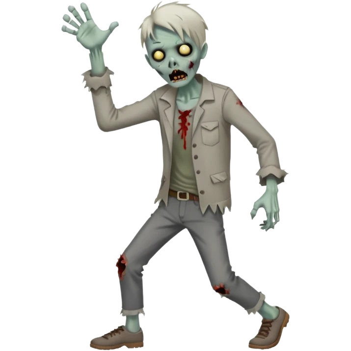 Dancing zombie emoji