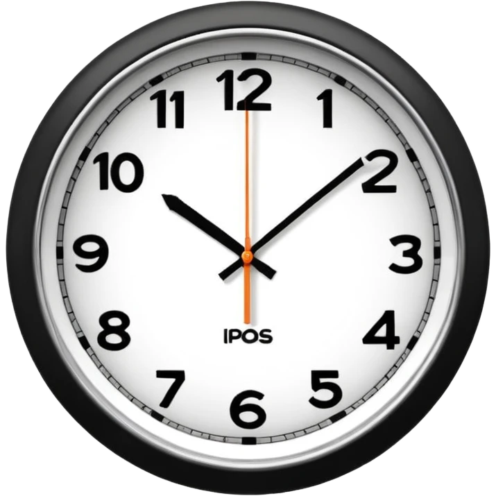 wall clock emoji