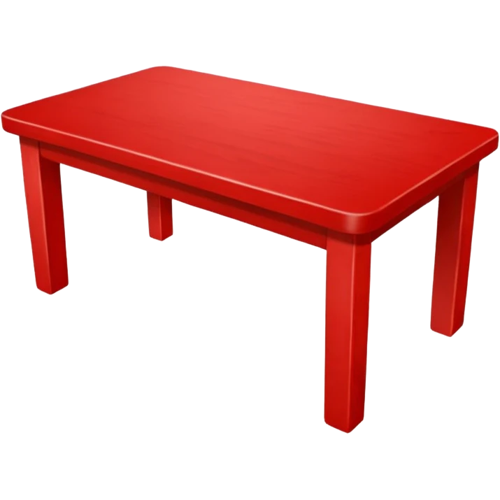 Red table emoji