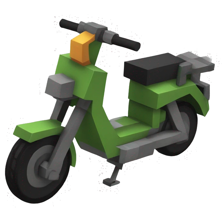 scooter in Minecraft version  emoji
