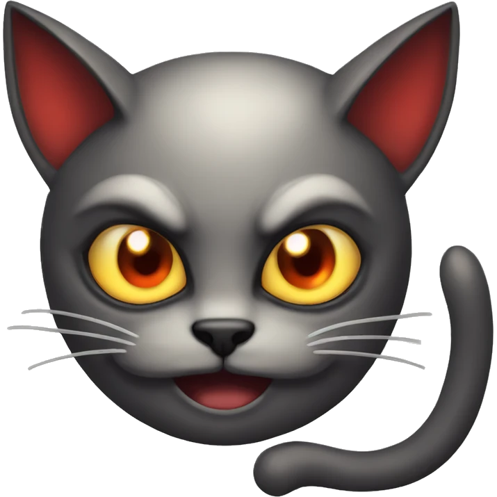 evil devil cat emoji