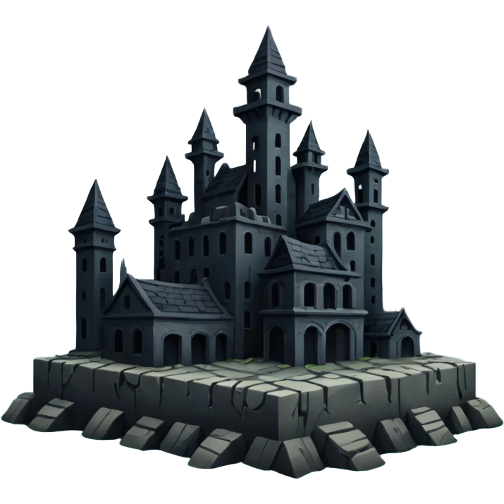 dark corrupted city emoji