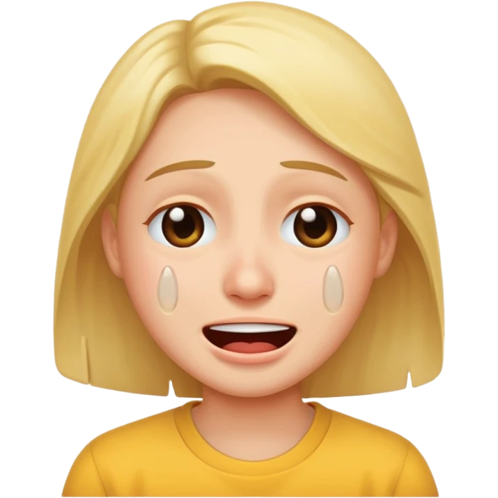 happy and crying emoji