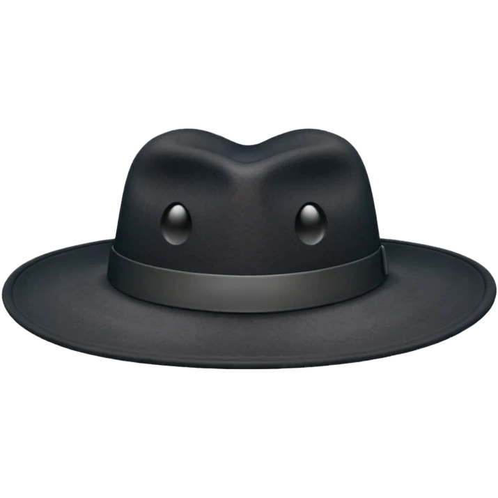 Black hat 🧢 emoji