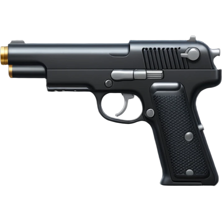 pistol with silencer emoji