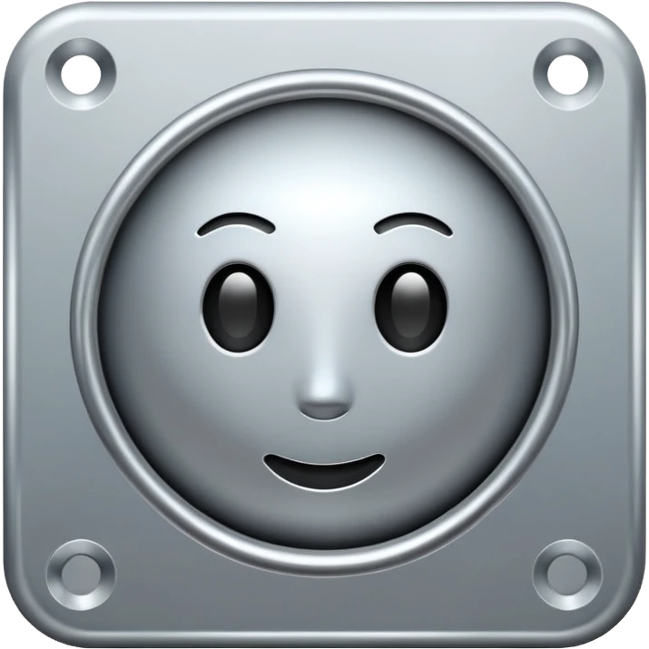 Turned square emoji