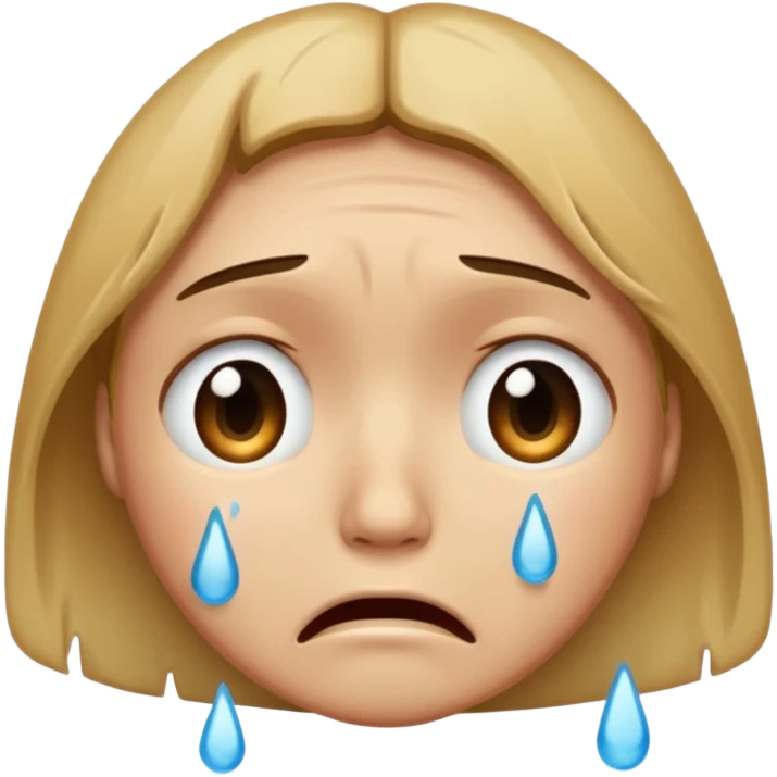 crying face emoji emoji