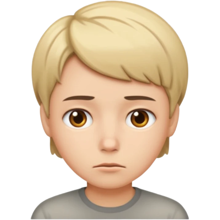 Bored face emoji