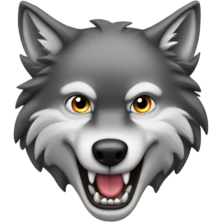 Smirking wolf  emoji