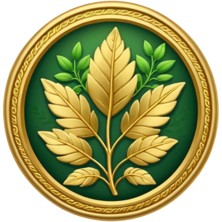 premium plant badge emoji