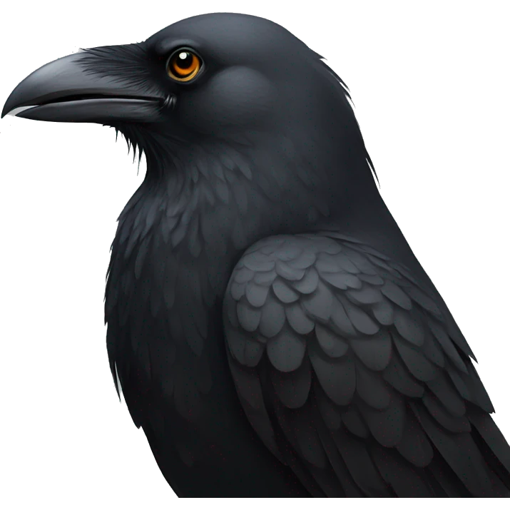 black crow emoji