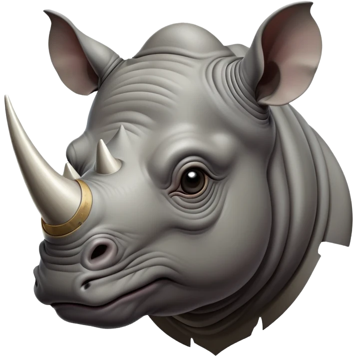 cinematic-noble-rhinoceros-portrait-emoji,-poised-and-regal,-with-a-massive,-powerful-build-and-a-thick,-deep-set-soulful-piercing-eyes,-simplified-yet-sharp-and-sophisticated-features,-highly-detailed, large eyes emoji