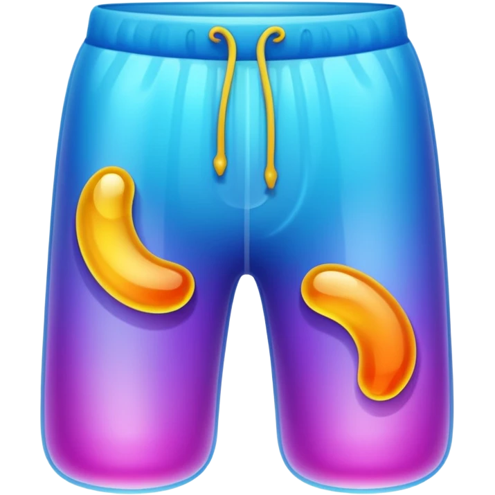 jiggly jelly food + pants = jelly pants emoji