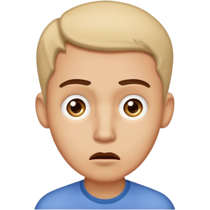 Stupid man emoji