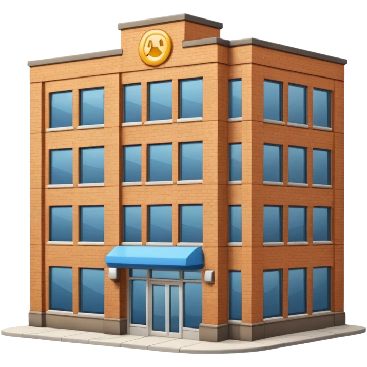 pick-up point building emoji