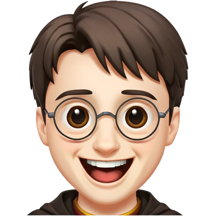 Harry Potter lachend emoji