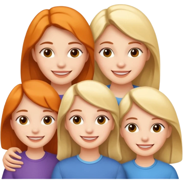 মা, ৩ বোন এবং ১ ভাই emoji