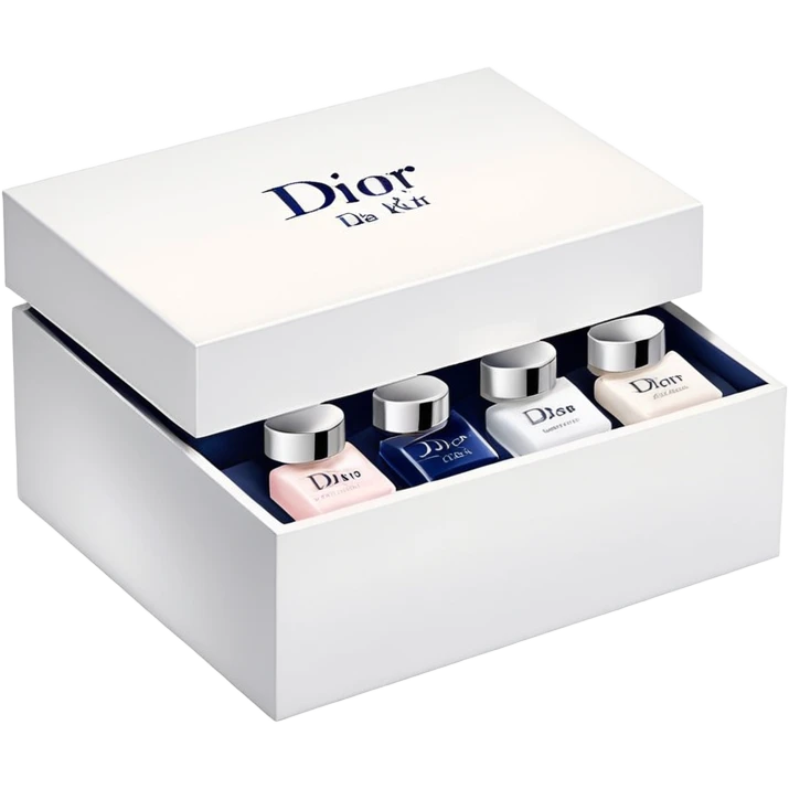 Dior skin care Kit emoji