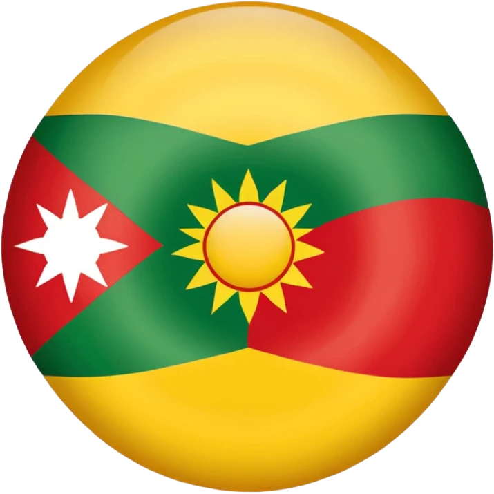 Kurdish flag emoji
