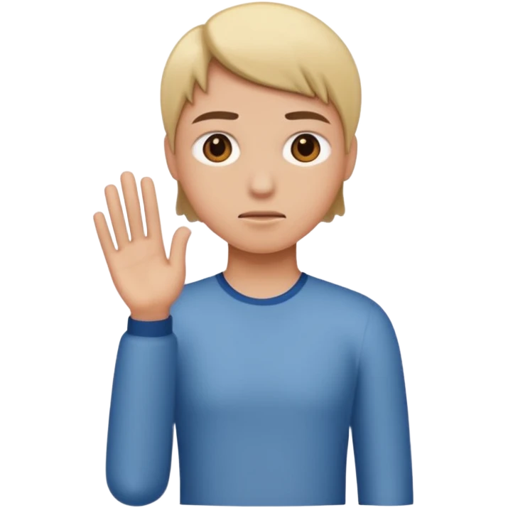 No perking emoji